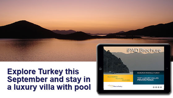 Explore Turkey this September.