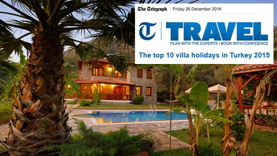The top 10 villa holidays in Turkey 2015